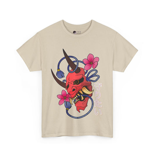Protection Hannya - Heavy Cotton Tee