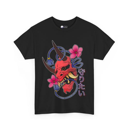 Protection Hannya - Heavy Cotton Tee
